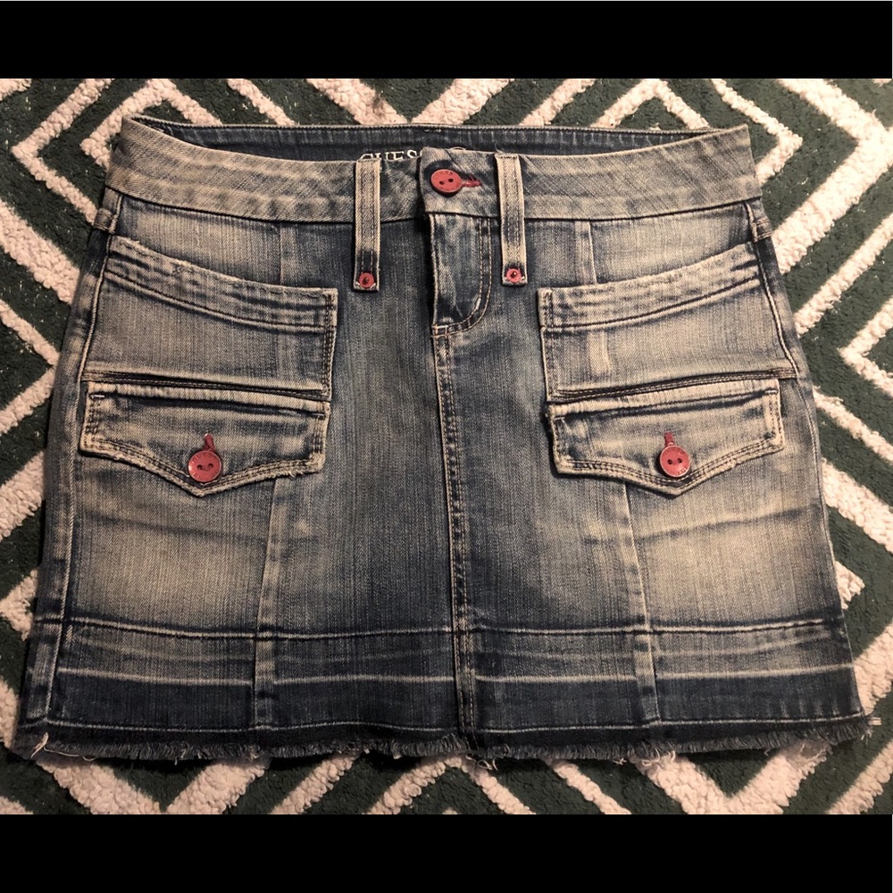 Guess jean miniskirt
